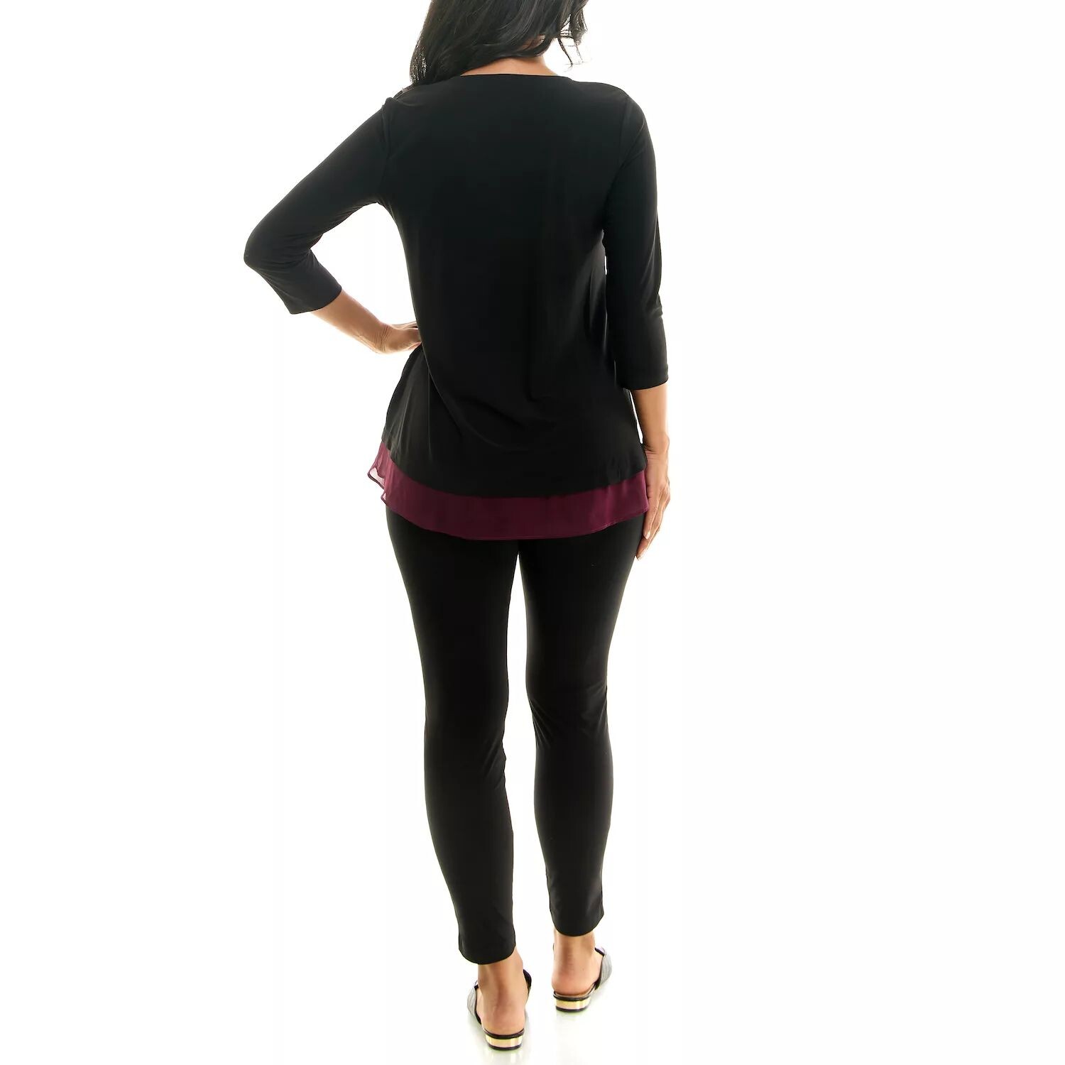 Женский комплект из шифоновой туники и брюк узкого кроя Nina Leonard с цветными блоками Nina Leonard
Женский комплект из шифоновой туники и брюк узкого кроя Nina Leonard с цветными блоками Nina Leonard