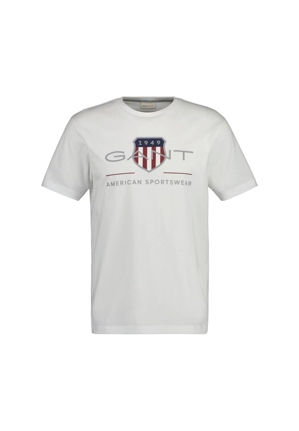 Футболка мужская - REGULAR ARCHIVE SHIELD, круглый вырез, короткие рукава, хлопок, принт GANT 
Футболка мужская - REGULAR ARCHIVE SHIELD, круглый вырез, короткие рукава, хлопок, принт GANT