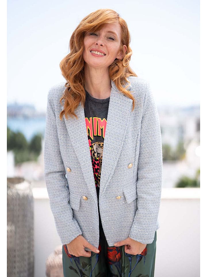 Блейзер miss goodlife, светло-синий
Блейзер miss goodlife, светло-синий