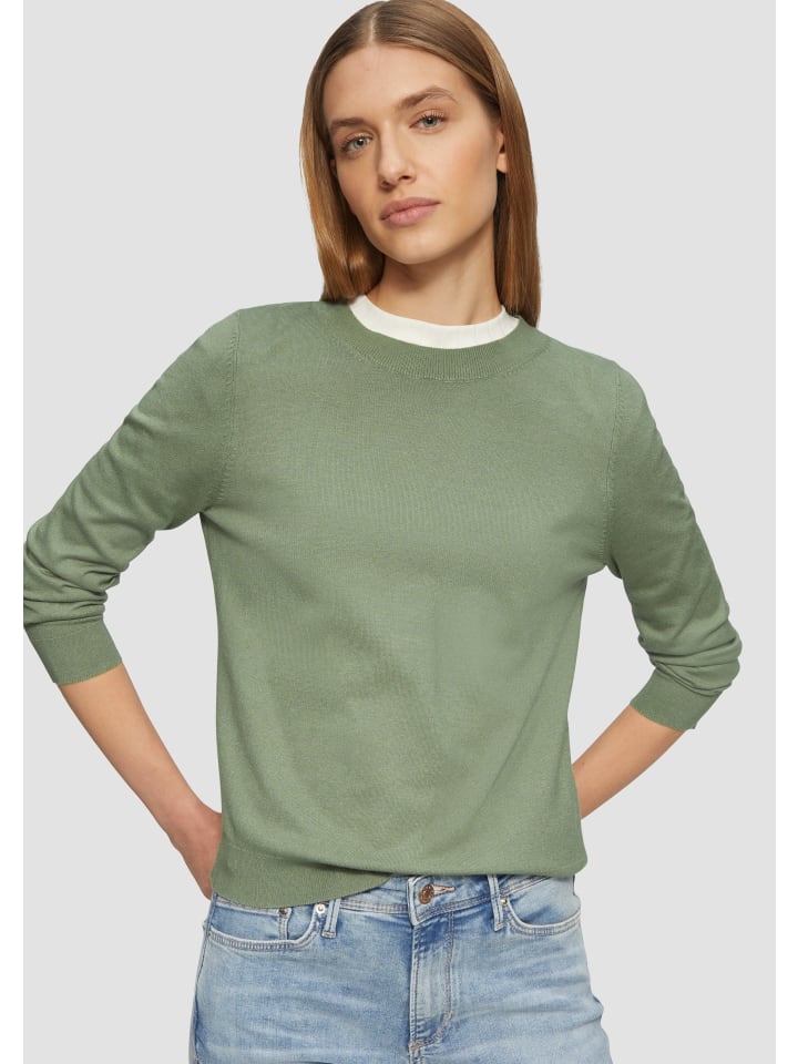Вязаный свитер s.Oliver, оливковый
Вязаный свитер s.Oliver, оливковый