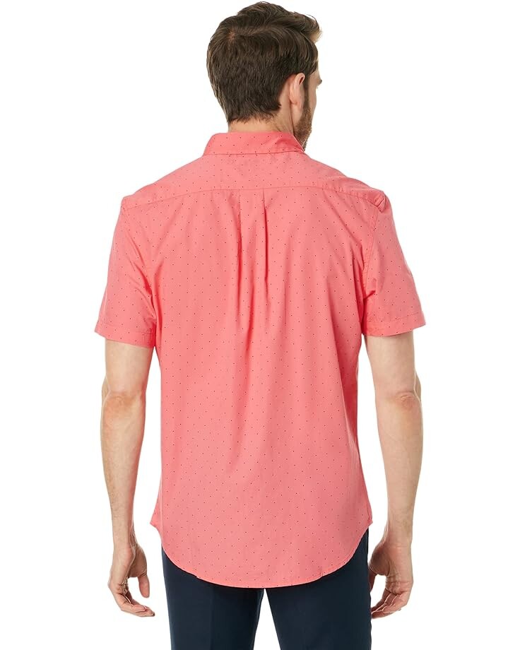 Рубашка U.S. POLO ASSN. Short Sleeve Dot Print Solid Poplin Woven Shirt, цвет Pink Coral
Рубашка U.S. POLO ASSN. Short Sleeve Dot Print Solid Poplin Woven Shirt, цвет Pink Coral