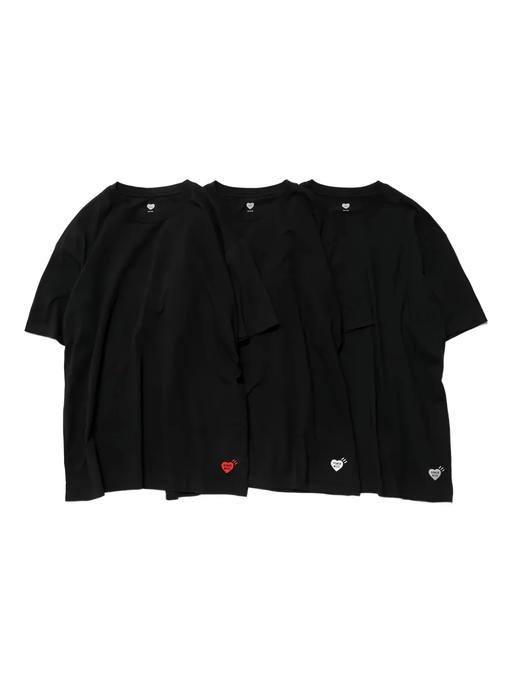 Футболки с нашивкой-логотипом (набор из трех штук) Human Made, черный
Футболки с нашивкой-логотипом (набор из трех штук) Human Made, черный