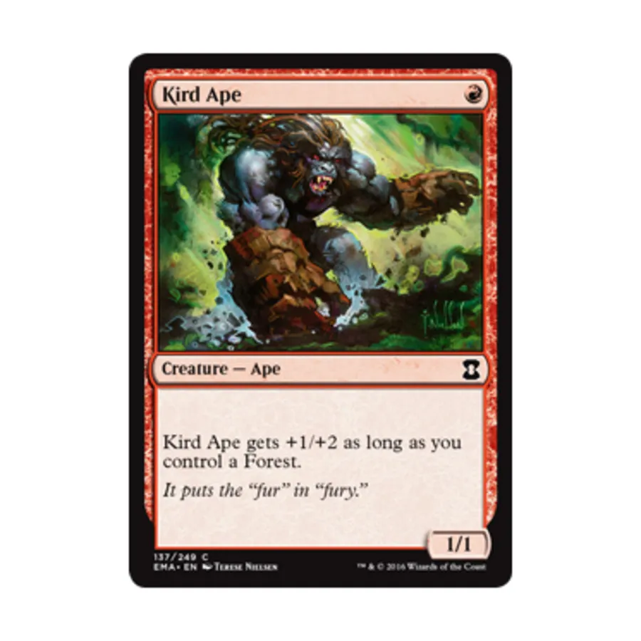 CCG Кирд Эйп (К), MTG - Eternal Masters
CCG Кирд Эйп (К), MTG - Eternal Masters