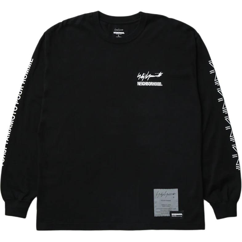 Футболка Unisex Yohji Yamamoto Pour Homme Co-branded Model FW25 NEIGHBORHOOD, черный
Футболка Unisex Yohji Yamamoto Pour Homme Co-branded Model FW25 NEIGHBORHOOD, черный