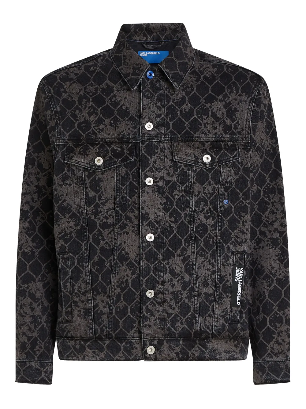 Джинсовая куртка с графичным принтом Karl Lagerfeld Jeans, серый
Джинсовая куртка с графичным принтом Karl Lagerfeld Jeans, серый