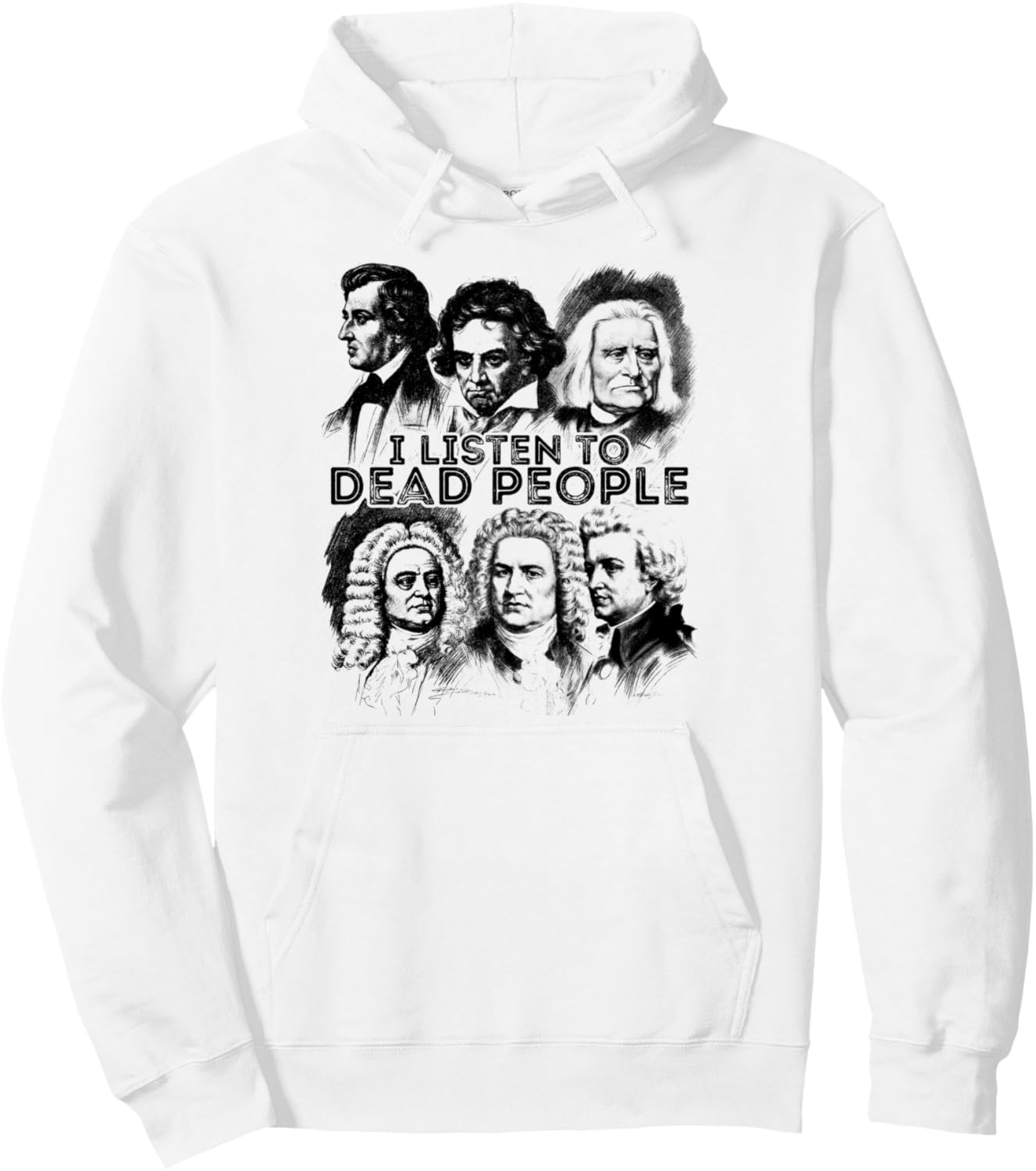 Я слушаю мертвецов. Классическая музыка. Композитор. Худи Mozart, Beethoven, Bach, белый
Я слушаю мертвецов. Классическая музыка. Композитор. Худи Mozart, Beethoven, Bach, белый