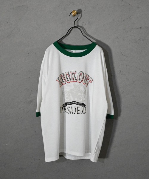 Футболка из трикотажа с контрастной отделкой, бренд Ritzy, цвет белый/зеленый
Футболка из трикотажа с контрастной отделкой, бренд Ritzy, цвет белый/зеленый