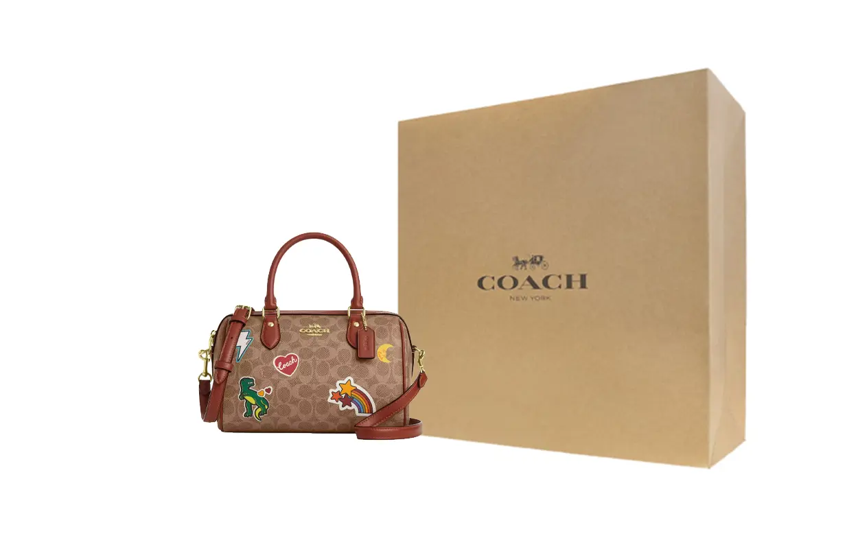 COACH Сумка через плечо Rowan из прорезиненной ткани среднего размера женская бежевая разноцветная
COACH Сумка через плечо Rowan из прорезиненной ткани среднего размера женская бежевая разноцветная