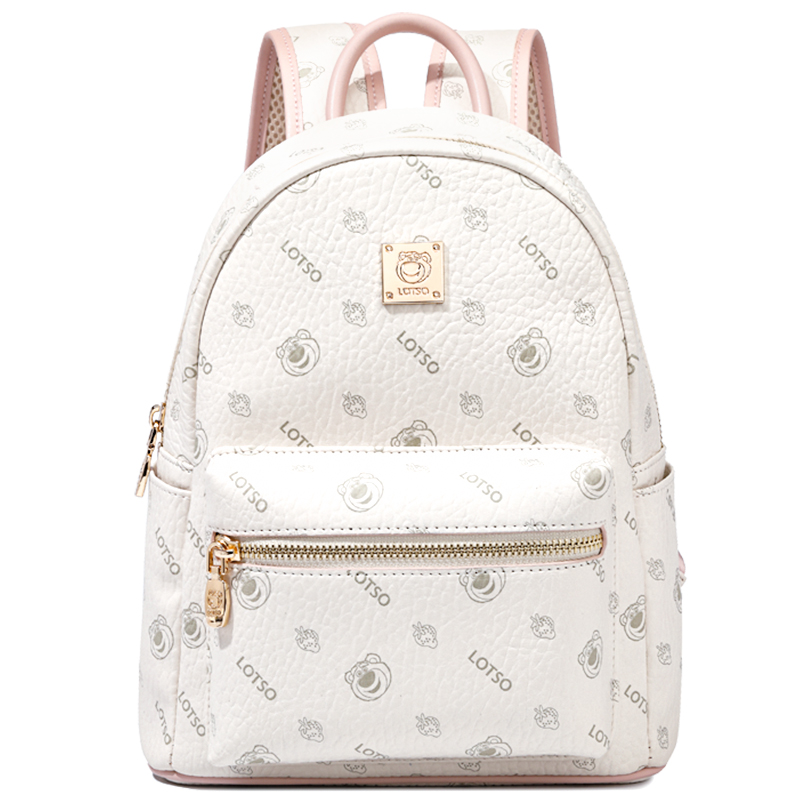 Disney Сумка рюкзак из ПВХ серии Медвежонок Клубничка женская розовая белая, White
Disney Сумка рюкзак из ПВХ серии Медвежонок Клубничка женская розовая белая, White