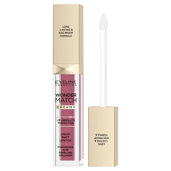 Матовая жидкая помада 03 лиловый, 6,8 мл Eveline Cosmetics Wonder match, цвет 03 mauve
Матовая жидкая помада 03 лиловый, 6,8 мл Eveline Cosmetics Wonder match, цвет 03 mauve