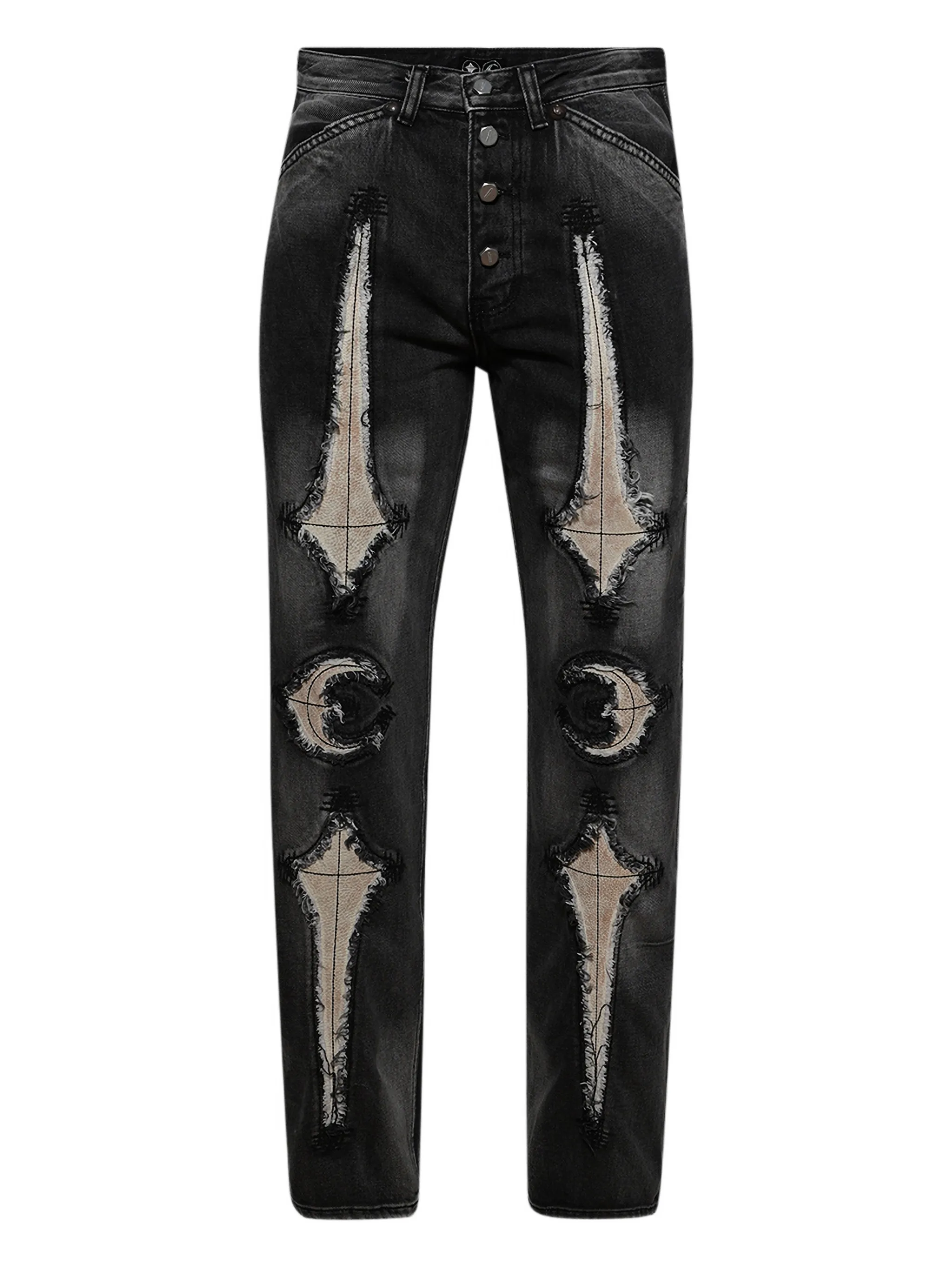 Декорированные джинсы Thug Club, черный
Декорированные джинсы Thug Club, черный