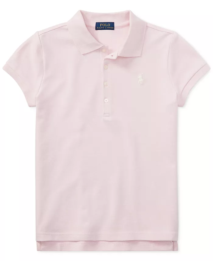 Детская поло для девочек 7-16 лет из стрейч хлопка с сетчатой тканью Polo Ralph Lauren, розовый
Детская поло для девочек 7-16 лет из стрейч хлопка с сетчатой тканью Polo Ralph Lauren, розовый