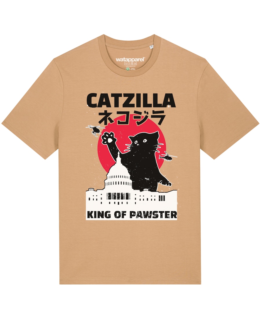 Рубашка Watapparel Catzilla, темно-бежевый
Рубашка Watapparel Catzilla, темно-бежевый