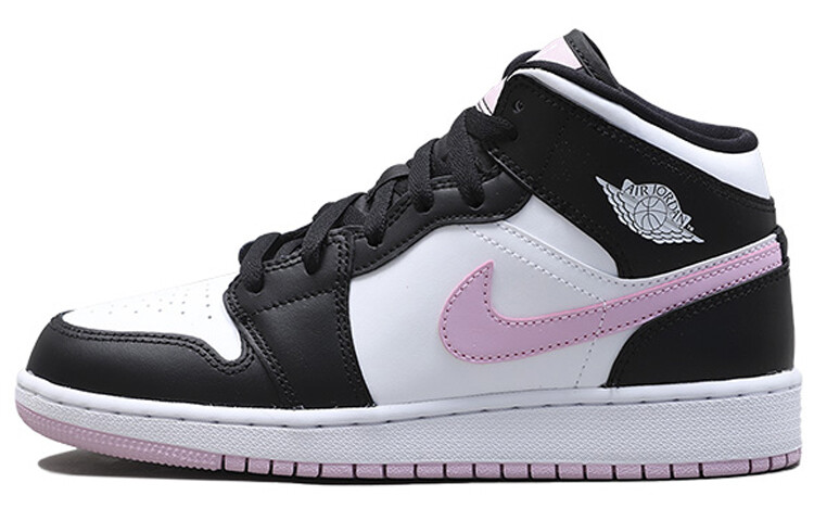 Jordan 1 Mid White Black Light Arctic Pink (GS)
Jordan 1 Mid White Black Light Arctic Pink (GS)