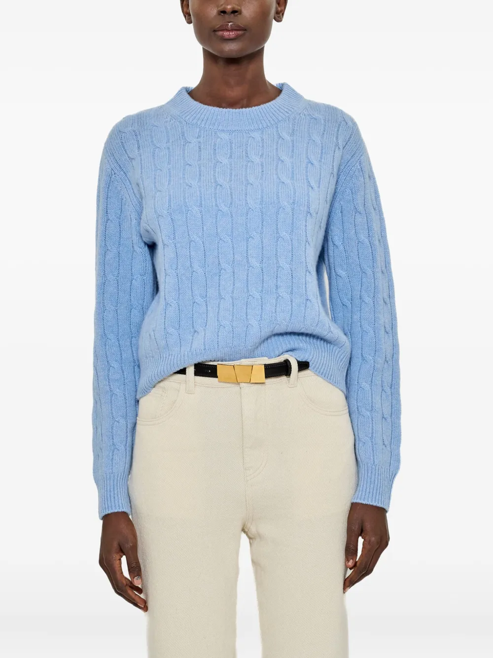 Вязаный свитер с круглым вырезом Arch3, синий
Вязаный свитер с круглым вырезом Arch3, синий