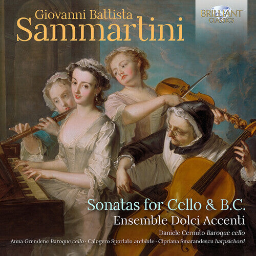 CD диск Sammartini / Cernuto / Grendene: Sonatas for Cello & B.C.
CD диск Sammartini / Cernuto / Grendene: Sonatas for Cello & B.C.