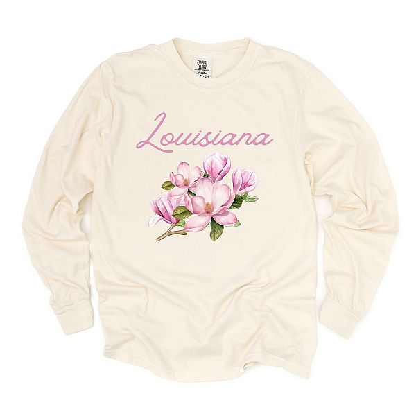 Футболка с длинным рукавом Louisiana flower colorful garment dyed Simply Sage Market, Ivory
Футболка с длинным рукавом Louisiana flower colorful garment dyed Simply Sage Market, Ivory