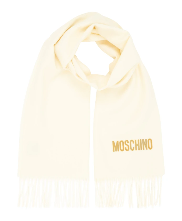 Шерстяной шарф: согрейтесь и элегантно этой зимой Moschino, белый
Шерстяной шарф: согрейтесь и элегантно этой зимой Moschino, белый