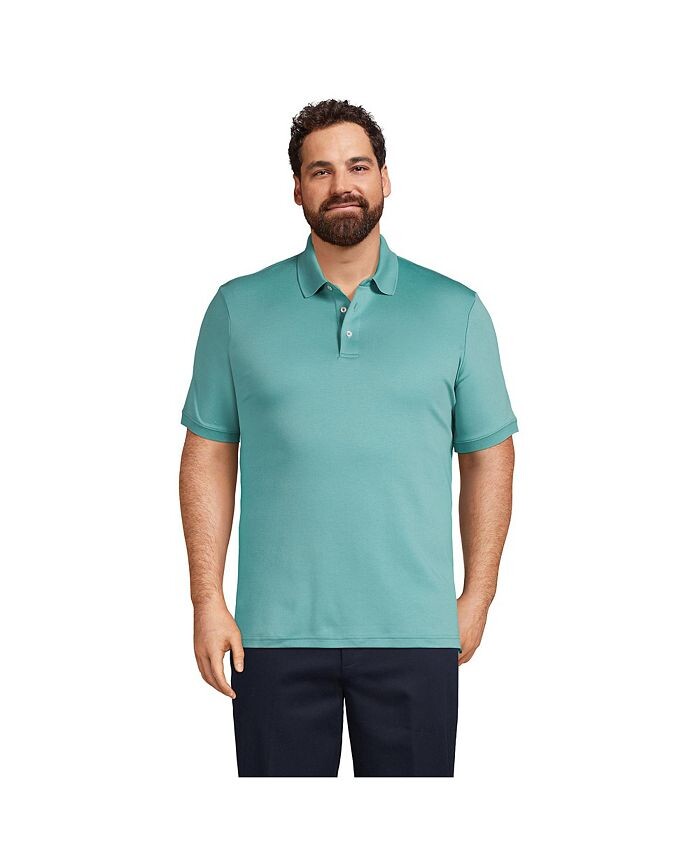 Мужской большой & Высокая рубашка-поло Supima с короткими рукавами Lands' End, цвет Teal shadow
Мужской большой & Высокая рубашка-поло Supima с короткими рукавами Lands' End, цвет Teal shadow