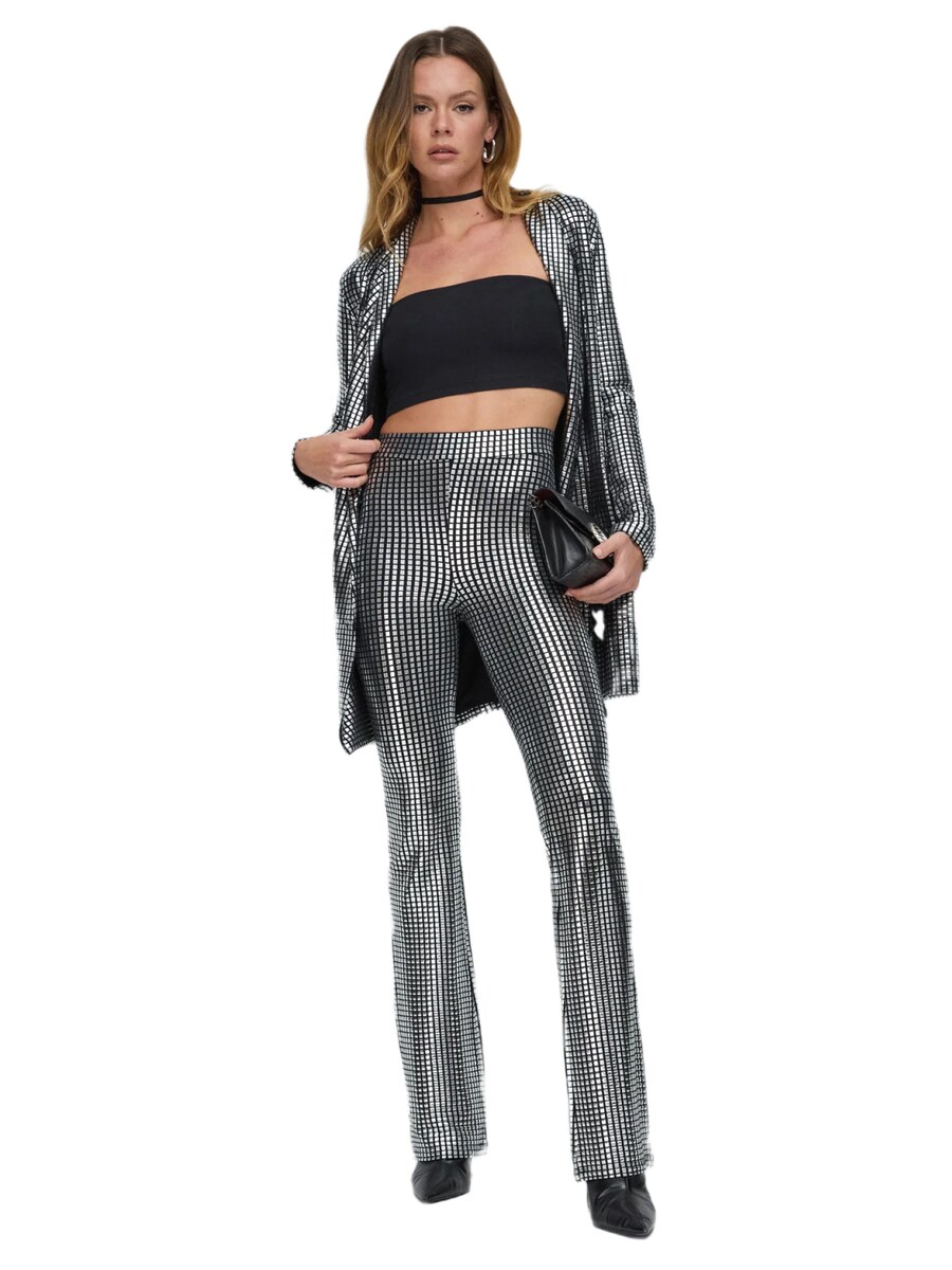 Расклешенные брюки No Matter What, серебряный
Расклешенные брюки No Matter What, серебряный