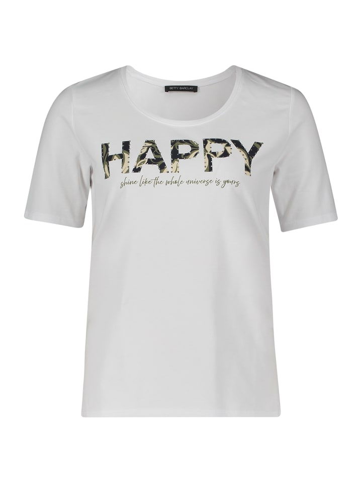 Базовая рубашка с нашивками белого и темно-синего цветов Betty Barclay
Базовая рубашка с нашивками белого и темно-синего цветов Betty Barclay