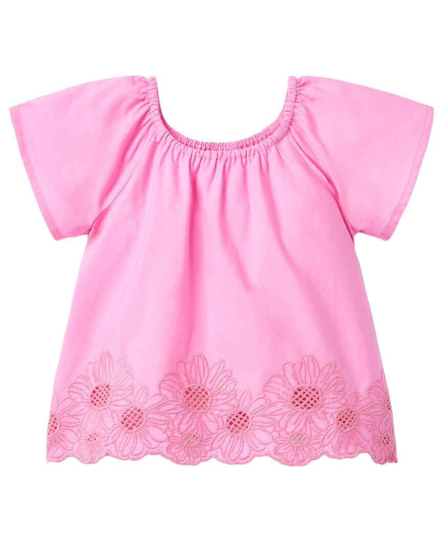 Джени энд Джек топ с вышивкой по подолу Janie and Jack, розовый
Джени энд Джек топ с вышивкой по подолу Janie and Jack, розовый