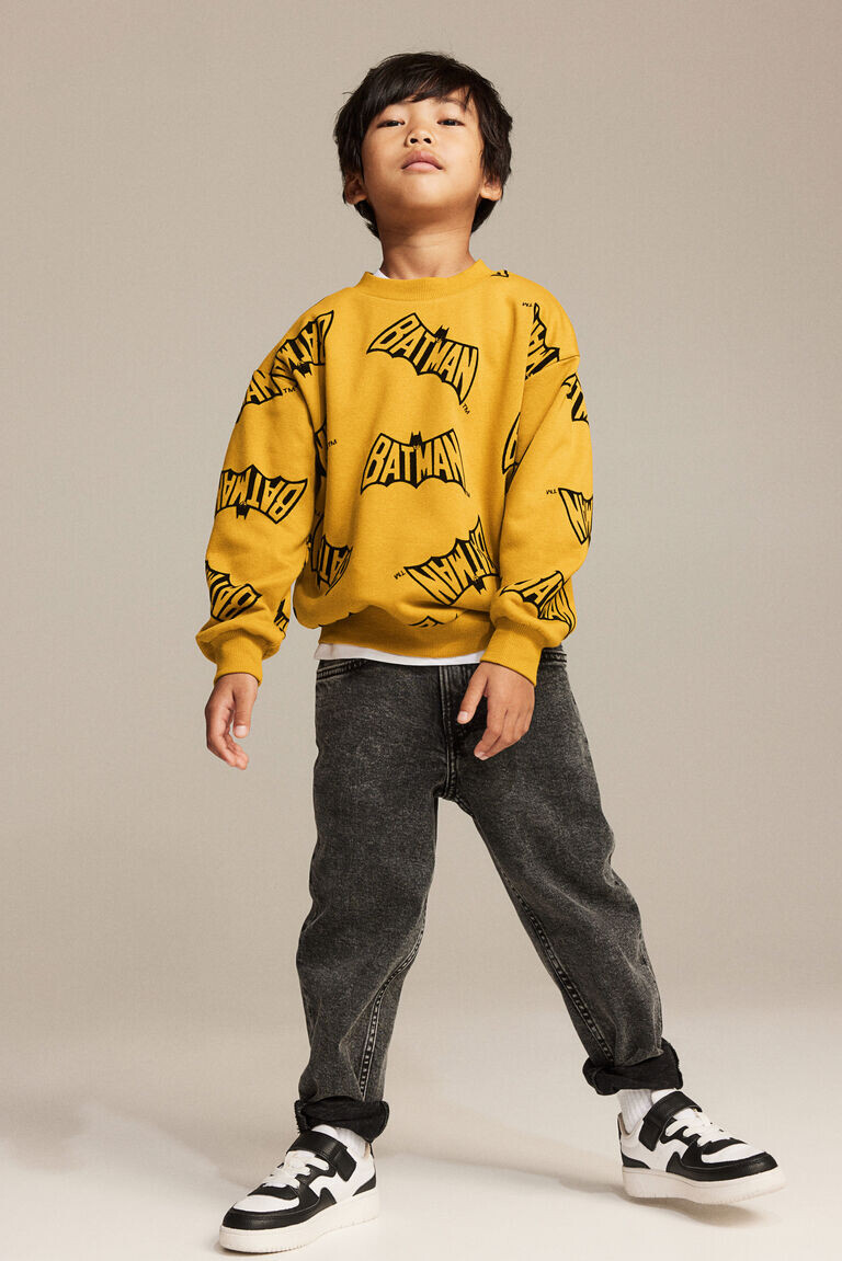 Толстовка оверсайз с принтом H&M, оранжевый
Толстовка оверсайз с принтом H&M, оранжевый