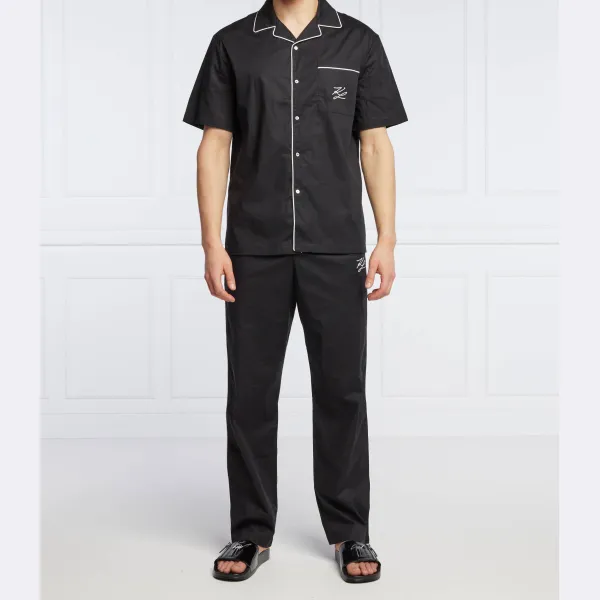 Пижамы стандартного кроя Karl Lagerfeld, черный 
Пижамы стандартного кроя Karl Lagerfeld, черный