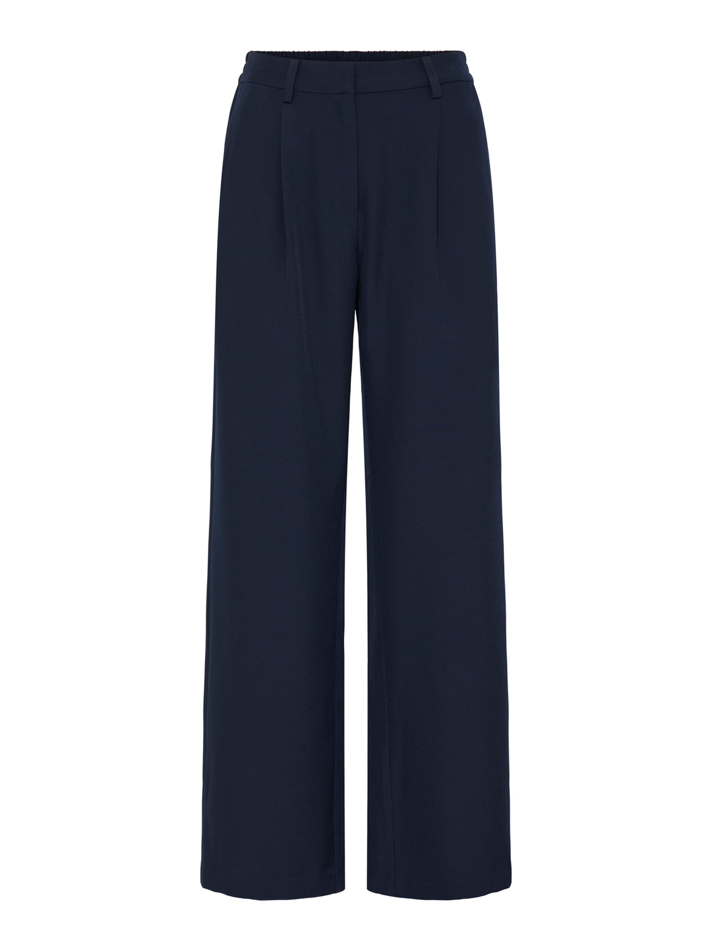 ICHI Широкие брюки со складками 'IHFAVA' в цвете Navy
ICHI Широкие брюки со складками 'IHFAVA' в цвете Navy