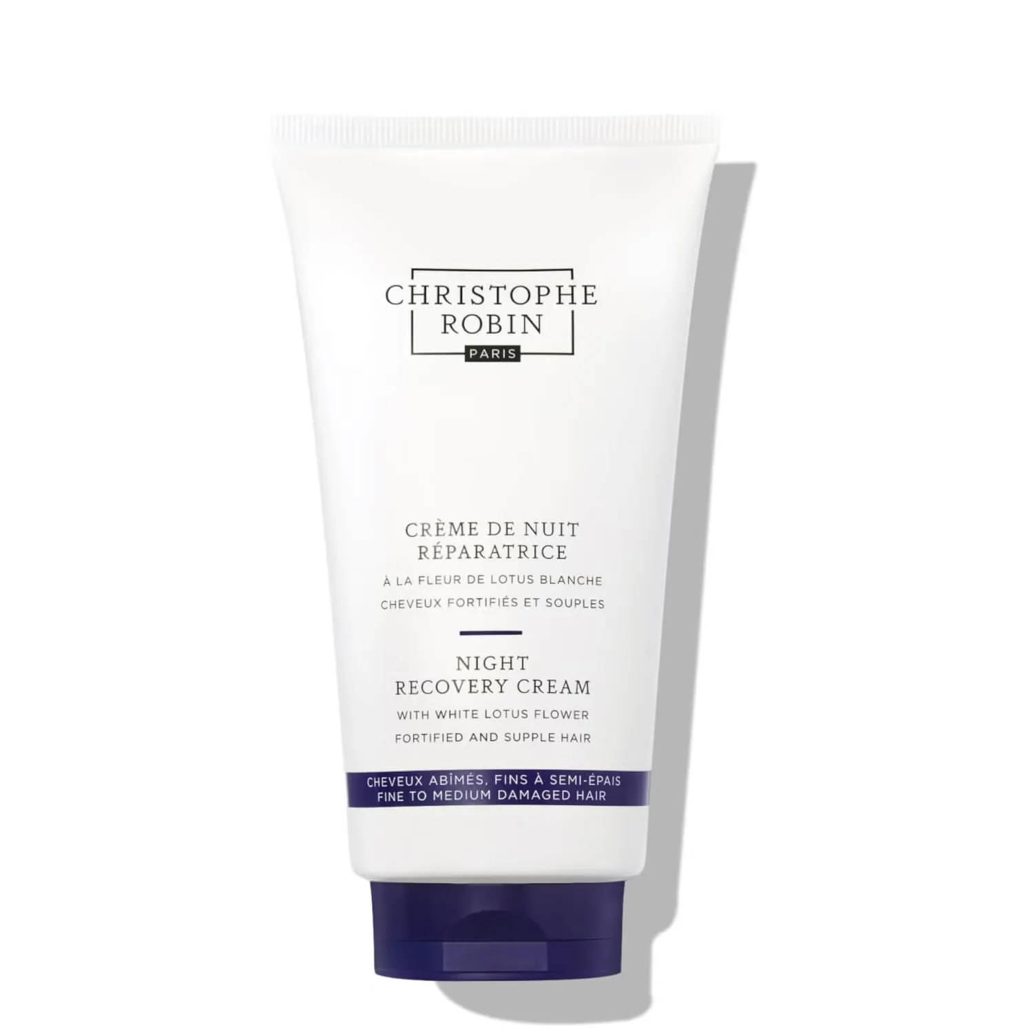 Ночной восстанавливающий крем с цветком белого лотоса 150мл Christophe Robin