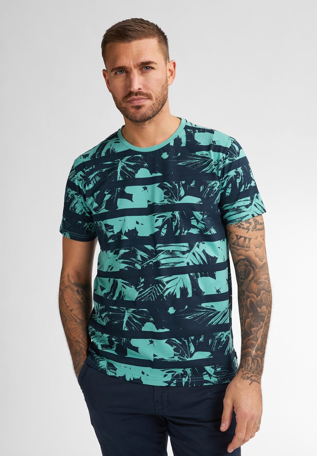 Футболка с принтом Petrol Industries, сине-серый
Футболка с принтом Petrol Industries, сине-серый