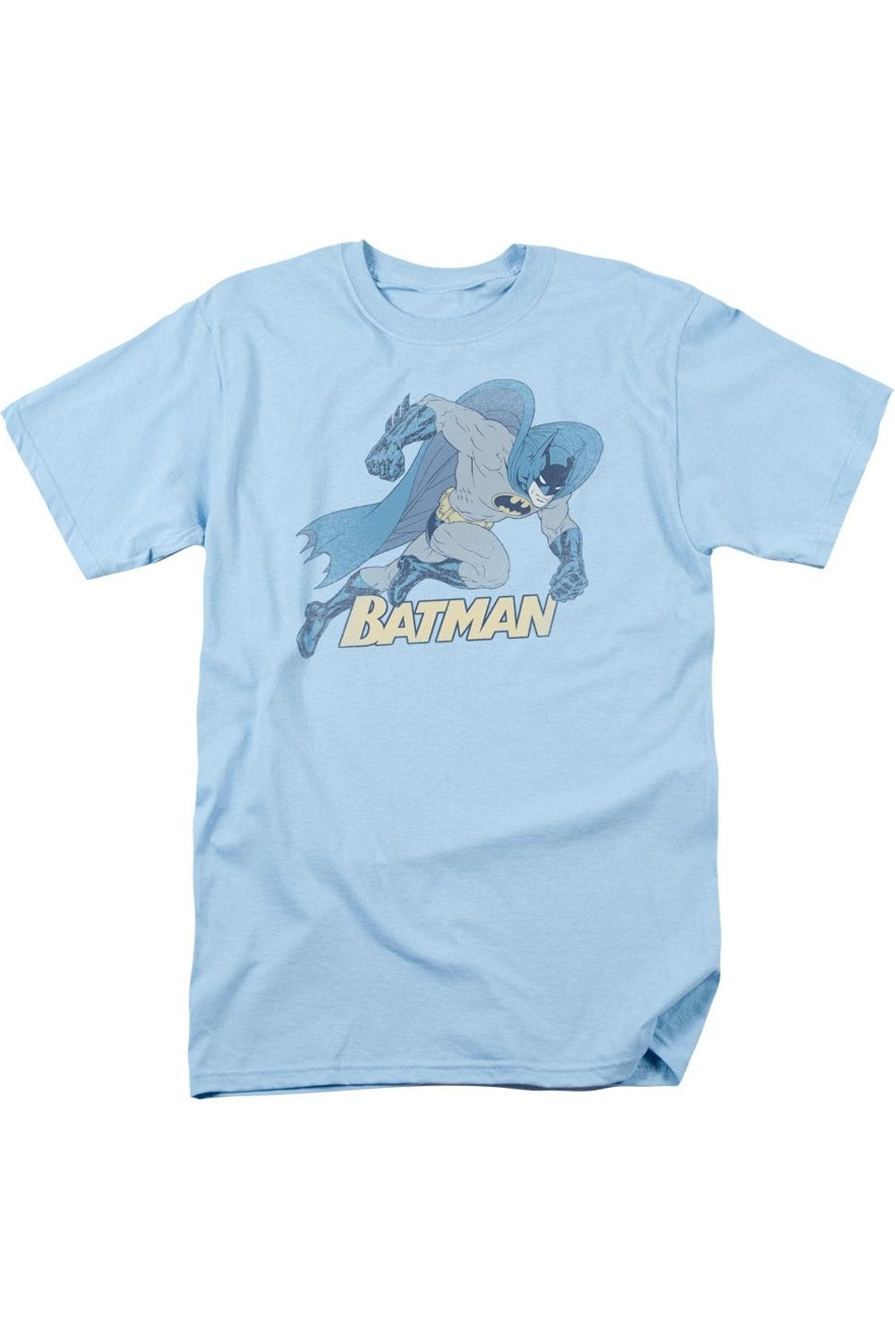 Футболка с коротким рукавом для взрослых Batman Running Retro Gildan, светло-голубой 
Футболка с коротким рукавом для взрослых Batman Running Retro Gildan, светло-голубой