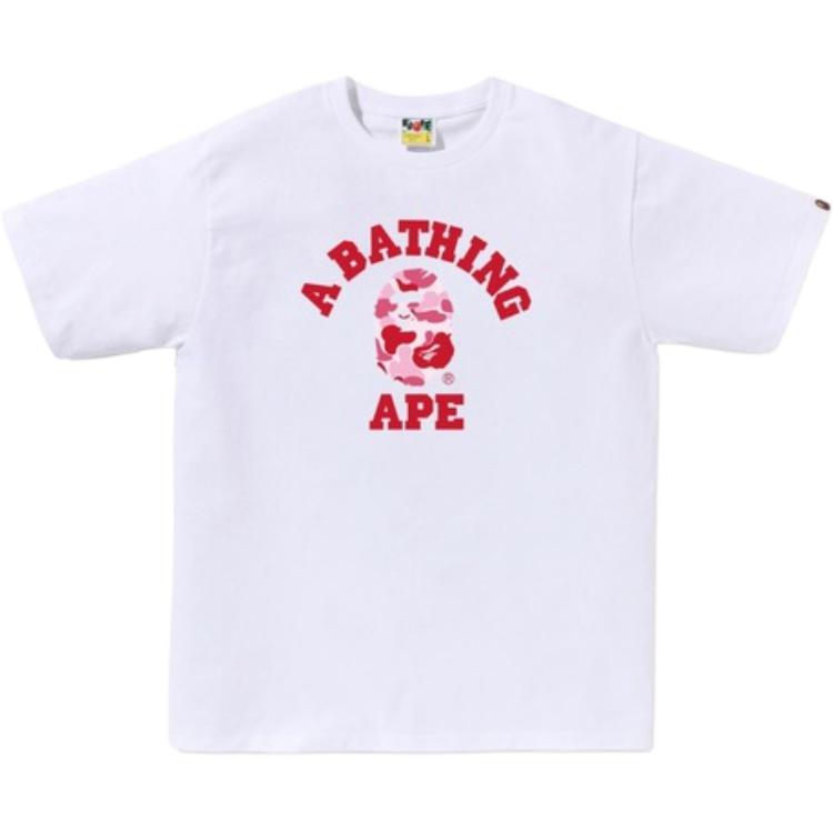 Футболка Bape Abc Camo College Tee SS25 A Bathing Ape, белый розовый
Футболка Bape Abc Camo College Tee SS25 A Bathing Ape, белый розовый