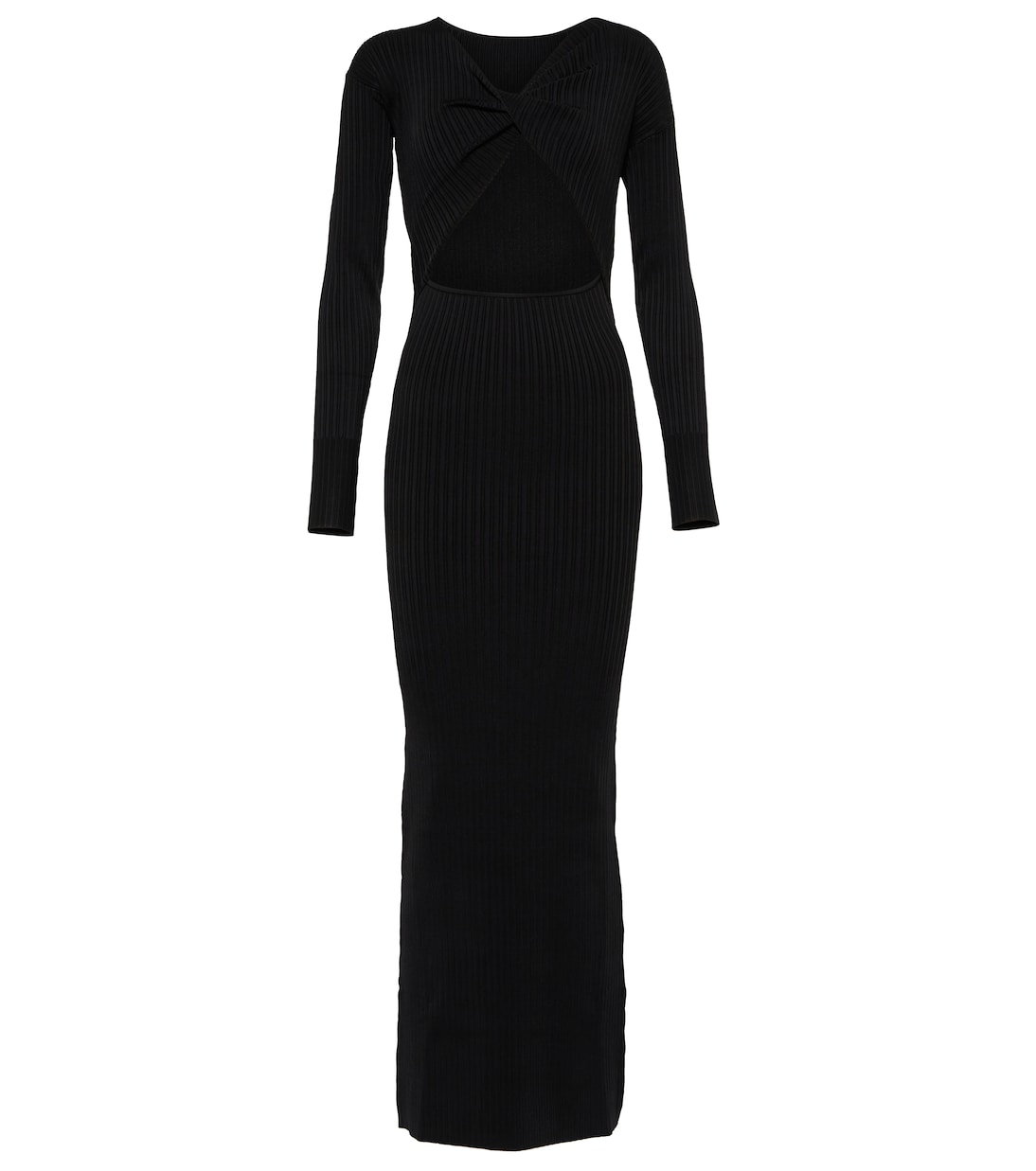 Кельвиновое платье-макси с вырезом SIR, черный
Кельвиновое платье-макси с вырезом SIR, черный