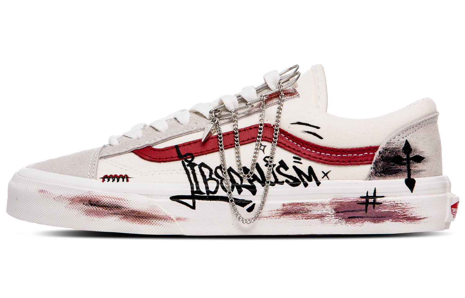 Кроссовки Vans Style 36 Skateboarding Shoes Unisex Low-top White/Red/Black, темно-красный/белый/черный
Кроссовки Vans Style 36 Skateboarding Shoes Unisex Low-top White/Red/Black, темно-красный/белый/черный