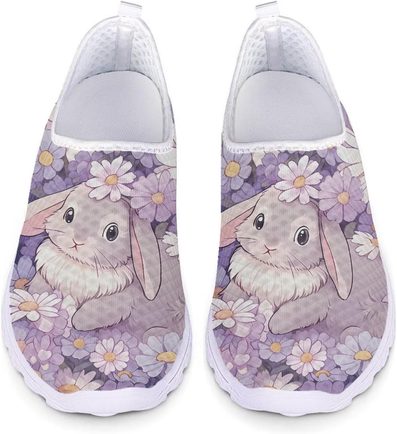 Кроссовки Belidome для женщин и мужчин, водонепроницаемые слипоны для ходьбы, бега и походов, спортивные, дышащие, легкие, Rabbit Daisy Flower
Кроссовки Belidome для женщин и мужчин, водонепроницаемые слипоны для ходьбы, бега и походов, спортивные, дышащие, легкие, Rabbit Daisy Flower