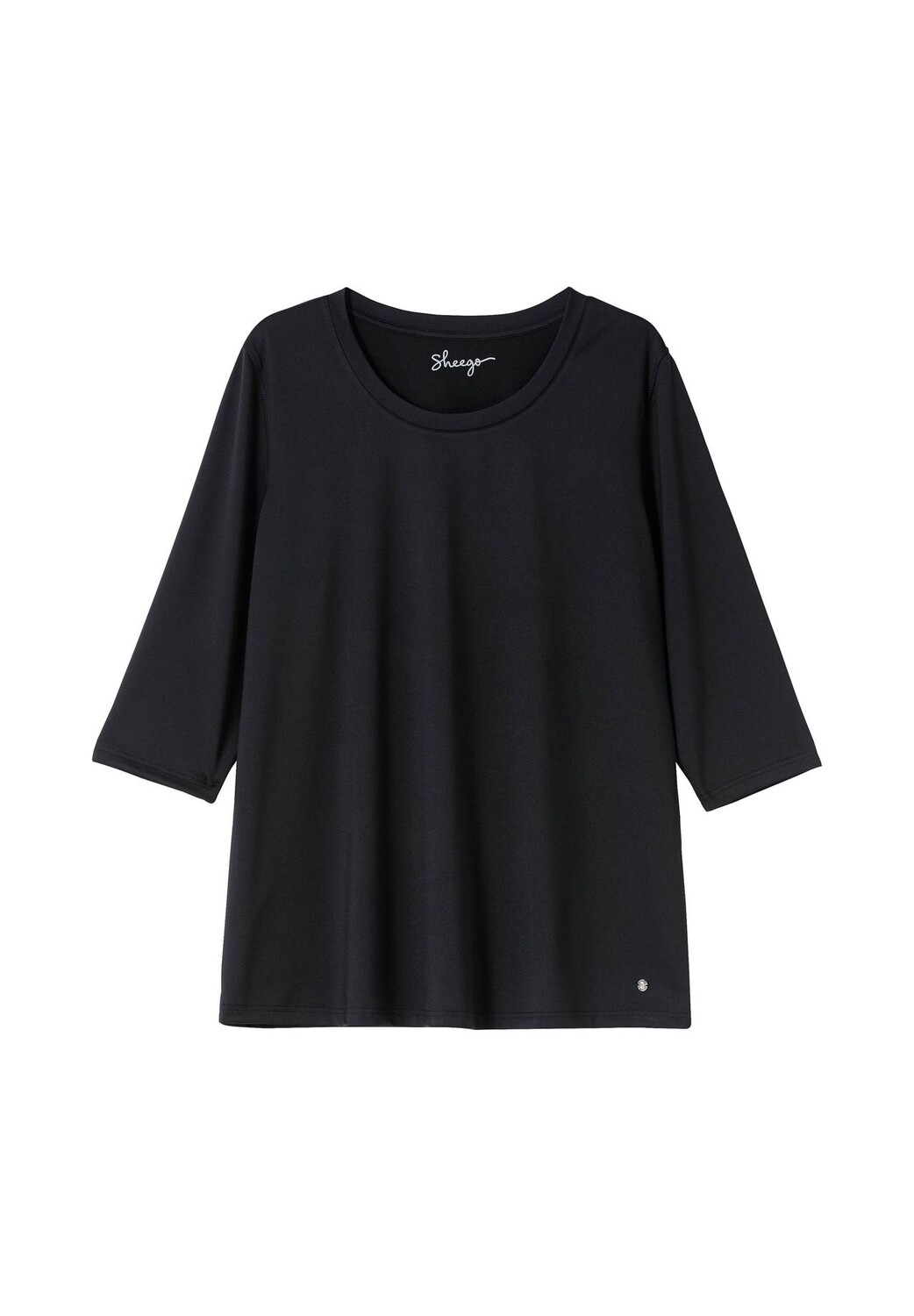 Функциональная рубашка из быстросохнущего качества sheego, черный
Функциональная рубашка из быстросохнущего качества sheego, черный