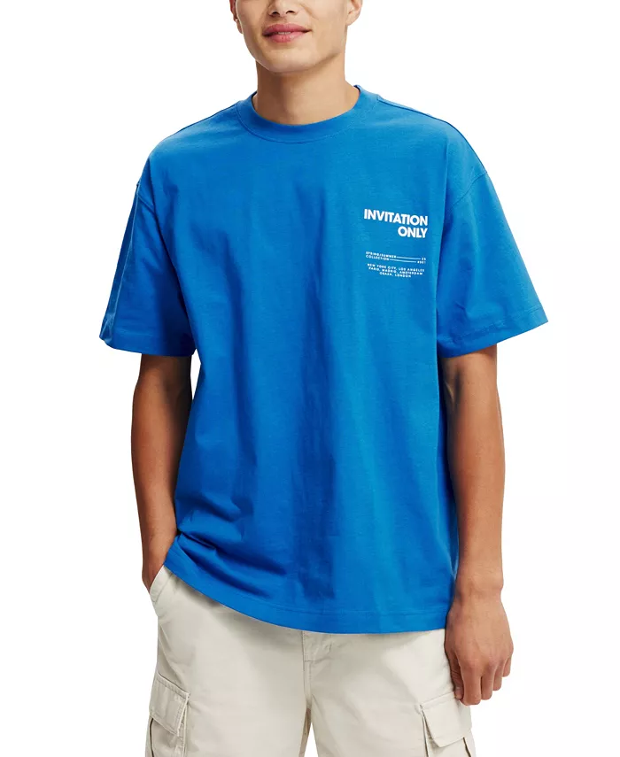 Мужская футболка Box Fit Easy COTTON ON, синий
Мужская футболка Box Fit Easy COTTON ON, синий