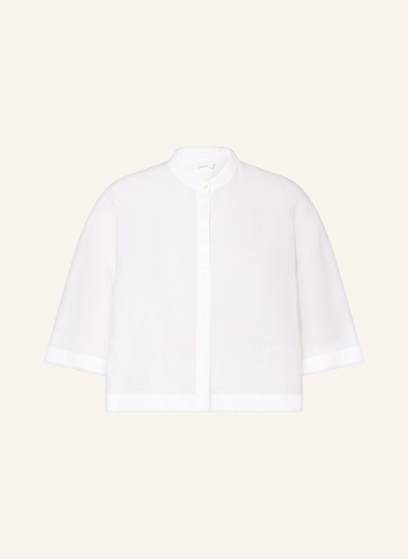 Льняная блузка с рукавами 3/4 120%Lino, белый
Льняная блузка с рукавами 3/4 120%Lino, белый