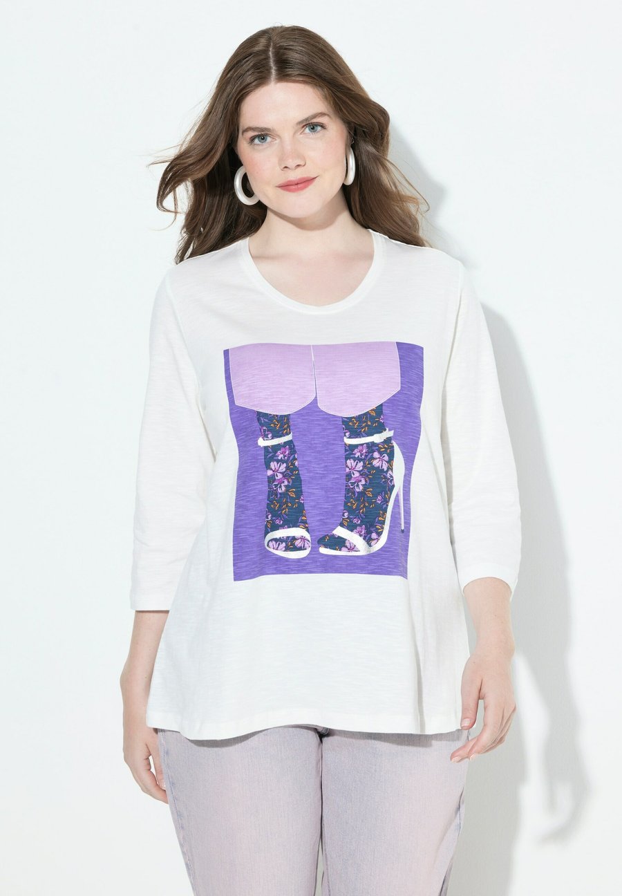 Топ Ulla Popken FASHION GRAPHIC, Off-White/White
Топ Ulla Popken FASHION GRAPHIC, Off-White/White