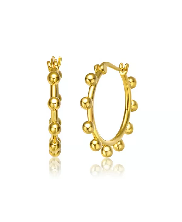 Серьги-Кольца с кубическим цирконием, покрытым 14-каратным золотом Rachel Glauber, gold
Серьги-Кольца с кубическим цирконием, покрытым 14-каратным золотом Rachel Glauber, gold