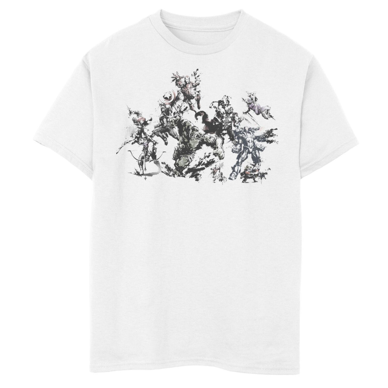 Футболка с графическим плакатом и плакатом Marvel Avengers для мальчиков 8–20 лет Marvel
Футболка с графическим плакатом и плакатом Marvel Avengers для мальчиков 8–20 лет Marvel