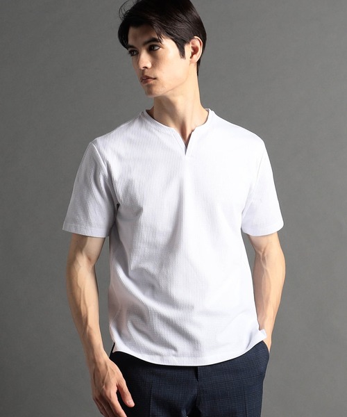 Футболка с вырезом-капелькой в клетку «гусиная лапка» MONSIEUR NICOLE, белый
Футболка с вырезом-капелькой в клетку «гусиная лапка» MONSIEUR NICOLE, белый