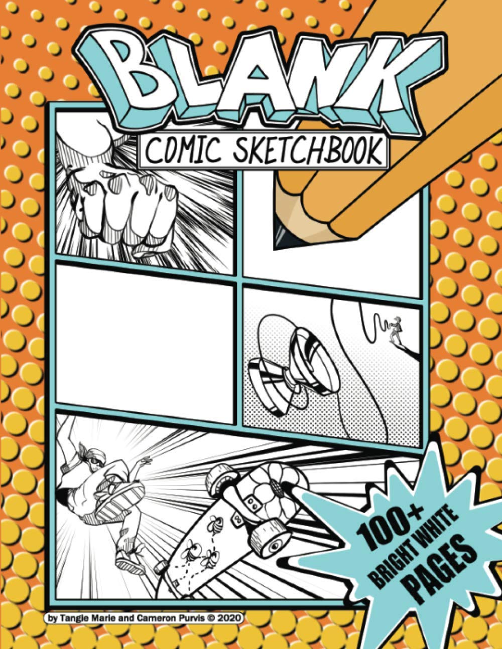 Blank Comic Sketchbook: 100 Bright White Pages (BE AMAZING. LLC)
Blank Comic Sketchbook: 100 Bright White Pages (BE AMAZING. LLC)