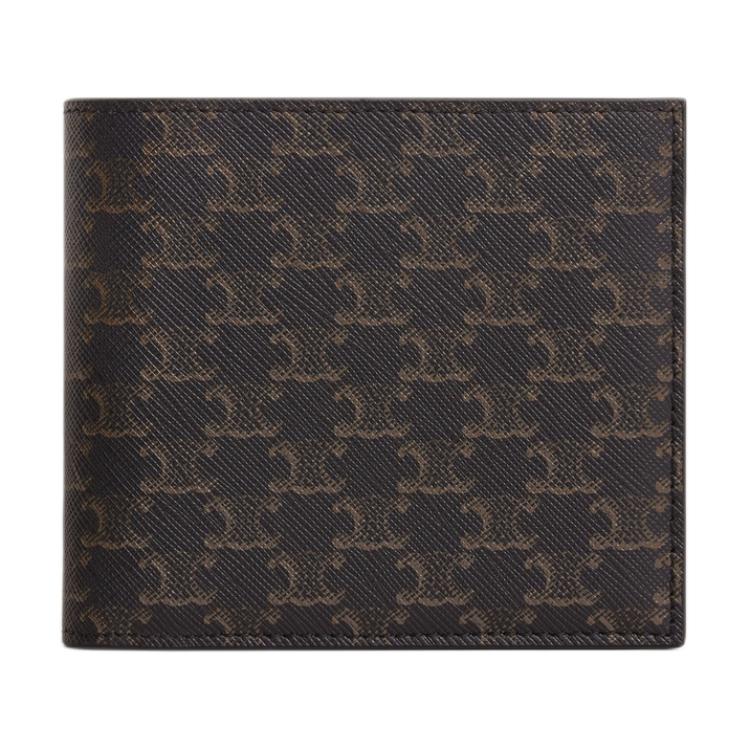 Кожаный бумажник мужской коричневый CELINE
Кожаный бумажник мужской коричневый CELINE