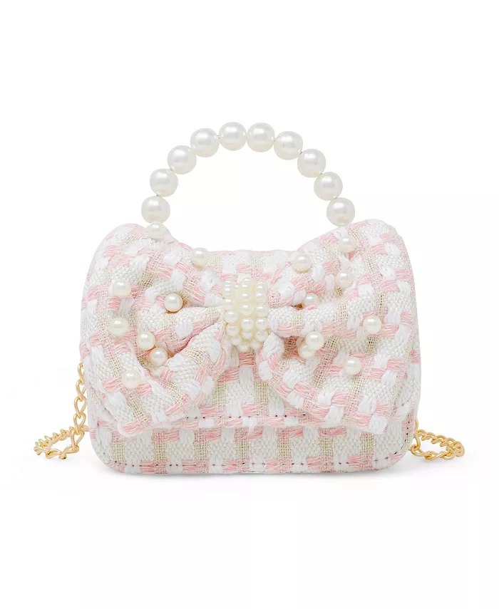 Сумка-тоут для девочек из твида Jumbo с жемчужным бантом, розовая Tiny Treats + Zomi Gems, розовый
Сумка-тоут для девочек из твида Jumbo с жемчужным бантом, розовая Tiny Treats + Zomi Gems, розовый