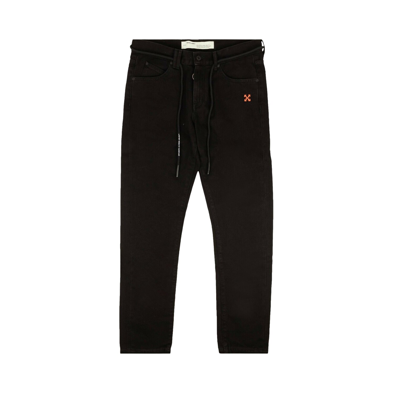 Короткие короткие джинсы Off-White Diag, Черные
Короткие короткие джинсы Off-White Diag, Черные