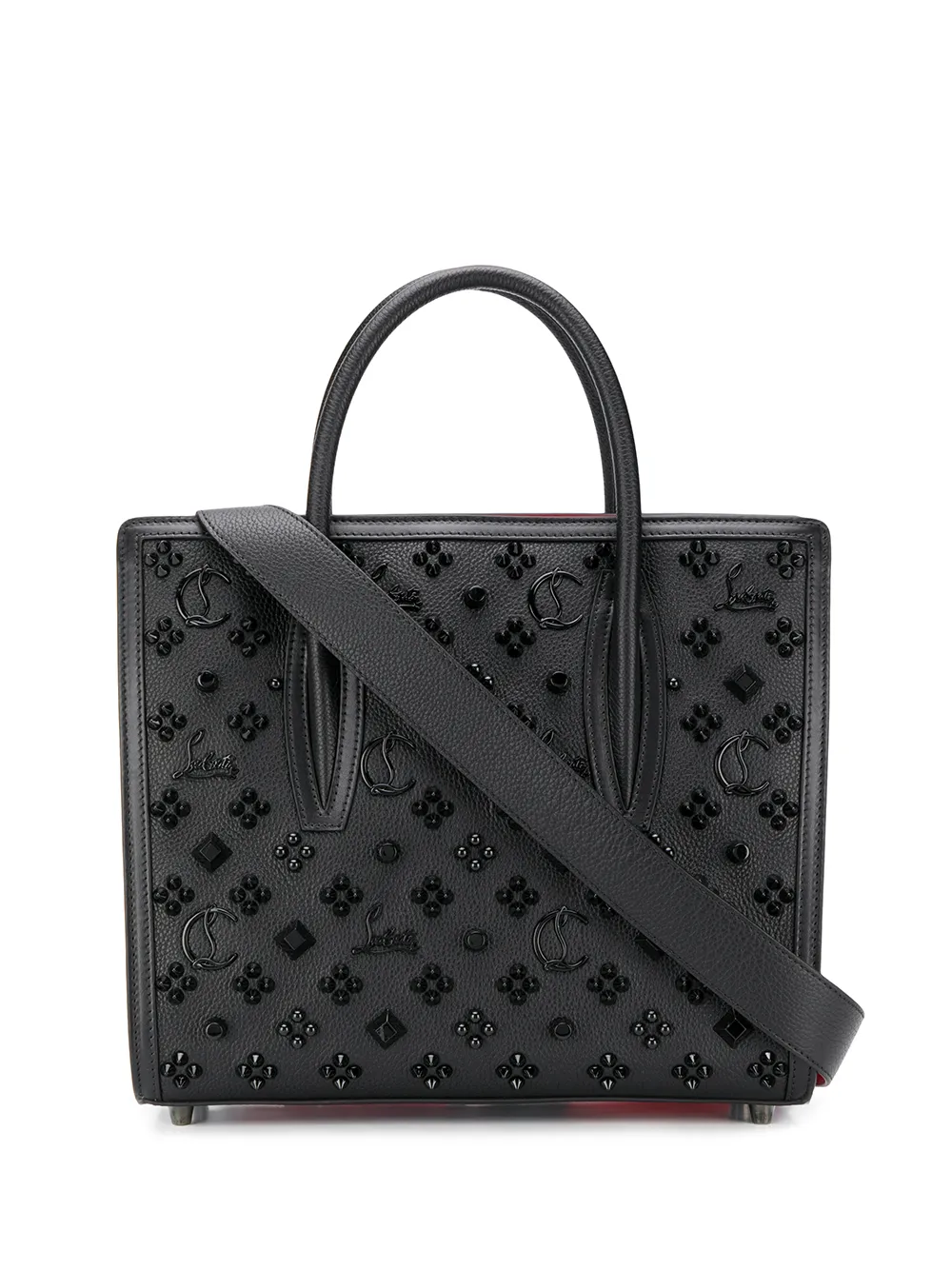 Сумка-тоут Paloma с шипами Christian Louboutin, черный
Сумка-тоут Paloma с шипами Christian Louboutin, черный