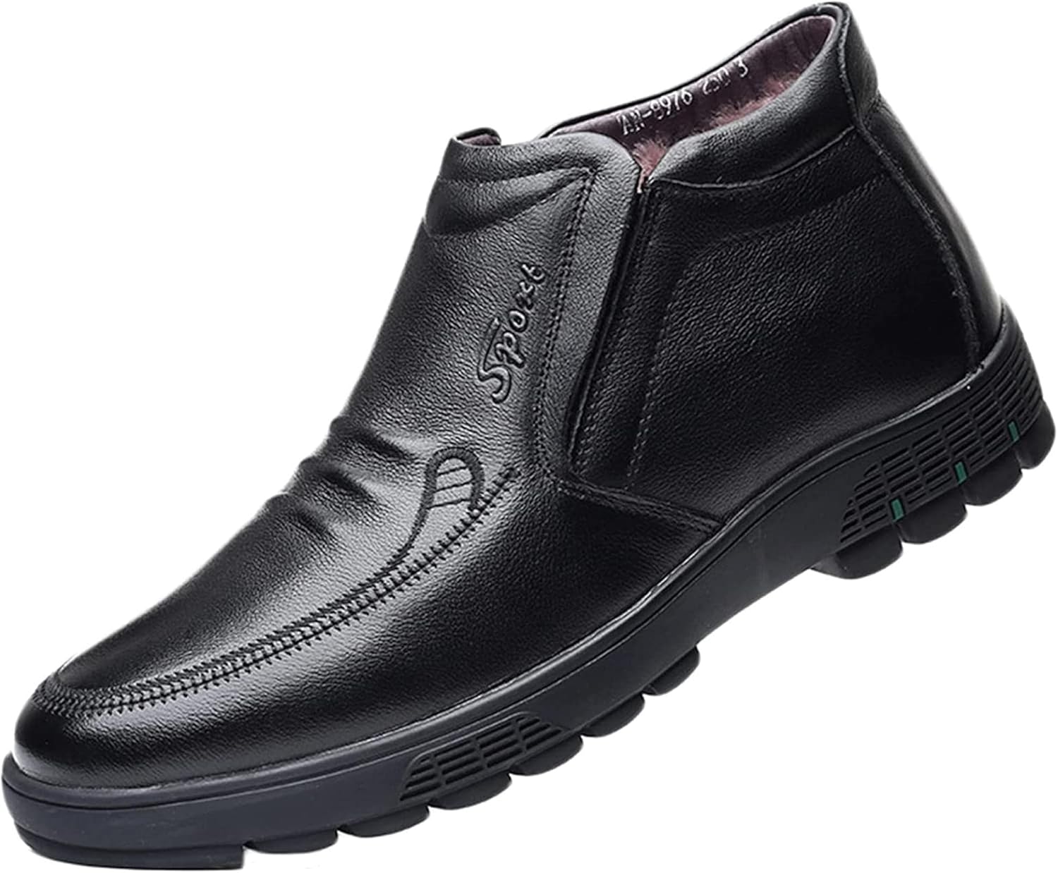 Мужские короткие кожаные ботинки Yiozoi для улицы, теплые туфли, высокие ботинки, водонепроницаемые для снега, повседневные мужские ботинки до щиколотки, противоскользящие, черный
Мужские короткие кожаные ботинки Yiozoi для улицы, теплые туфли, высокие ботинки, водонепроницаемые для снега, повседневные мужские ботинки до щиколотки, противоскользящие, черный