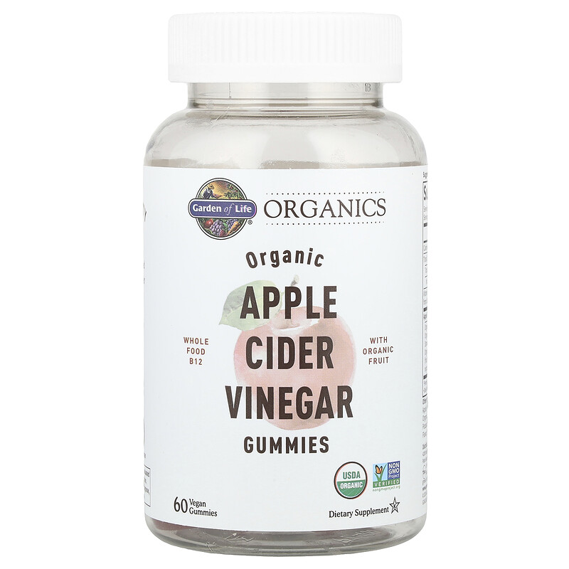 Garden of Life, MyKind Organics, Жевательные конфеты с органическим яблочным уксусом, 60 веганских жевательных конфет
Garden of Life, MyKind Organics, Жевательные конфеты с органическим яблочным уксусом, 60 веганских жевательных конфет
